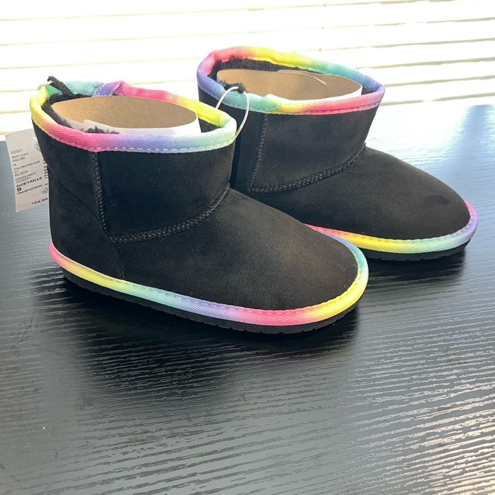 The Children’s place toddler girl boots size 9.